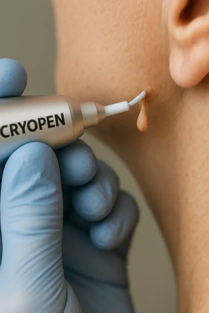 Cryopen for skin tags removal Watford speak to our team today!