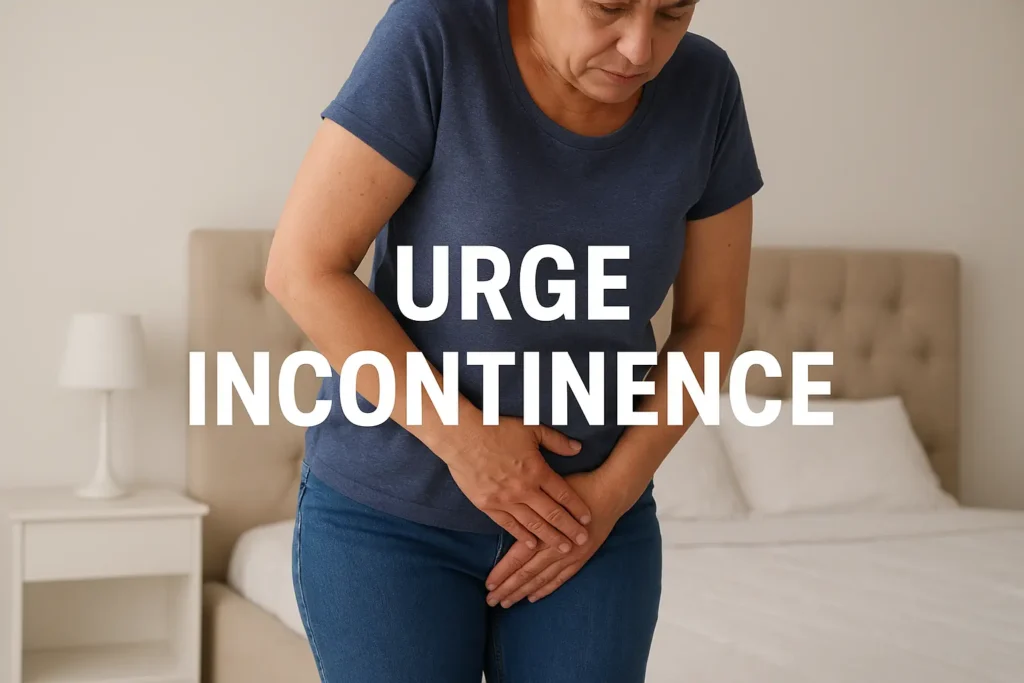 how to manage urge incontinence Watford symptoms