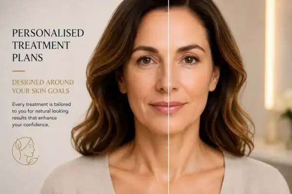 Before and after results of Collagen Lift Therapy Watford