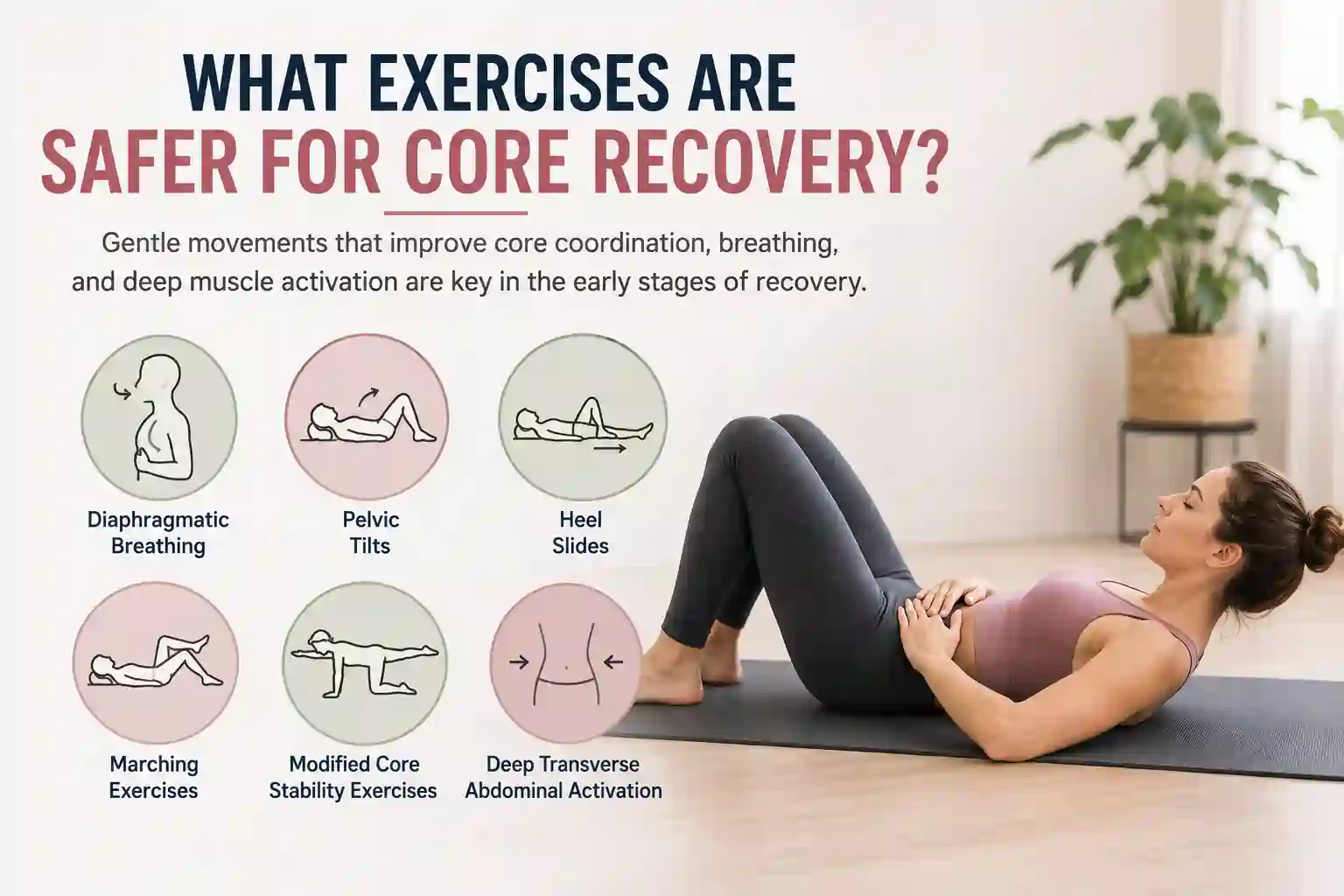 What Exercises Are Safer for Core Recovery Watford